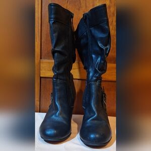 FADED GLORY Slouch boots Size 8